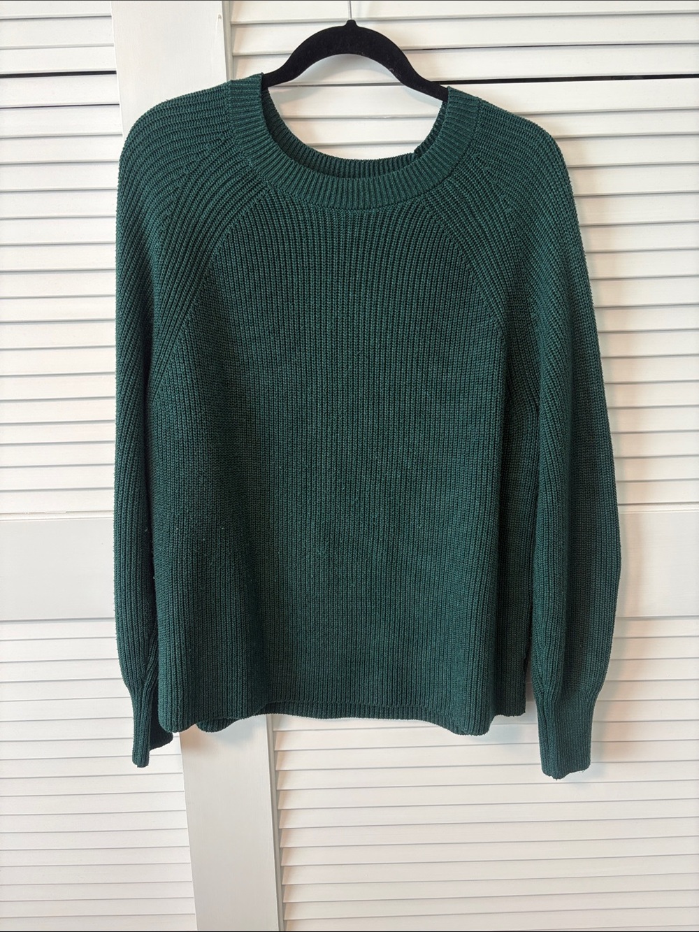 Crewneck Ribbed Sweater